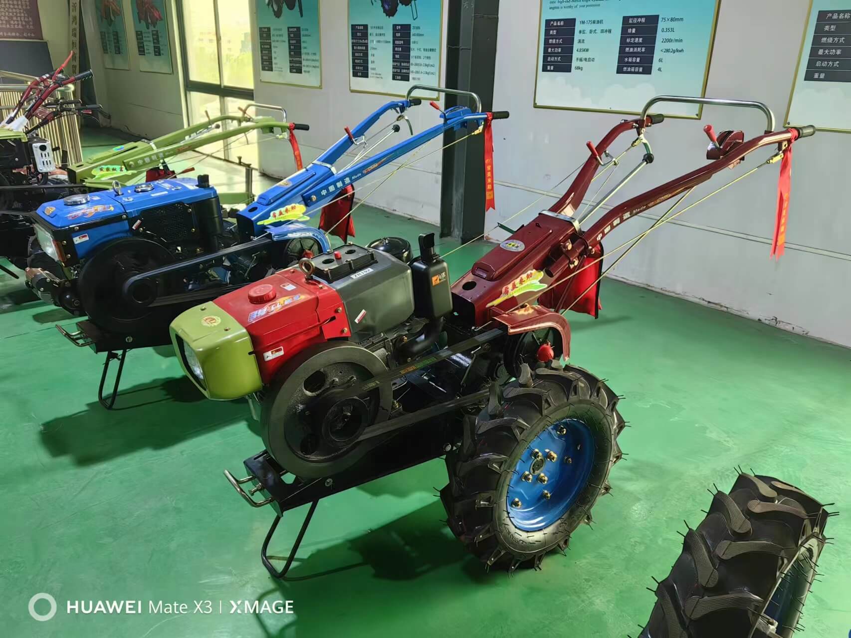 Changmei 10HP Walking tractor（CM101 Chassis+ZR192 Diesel Engine）