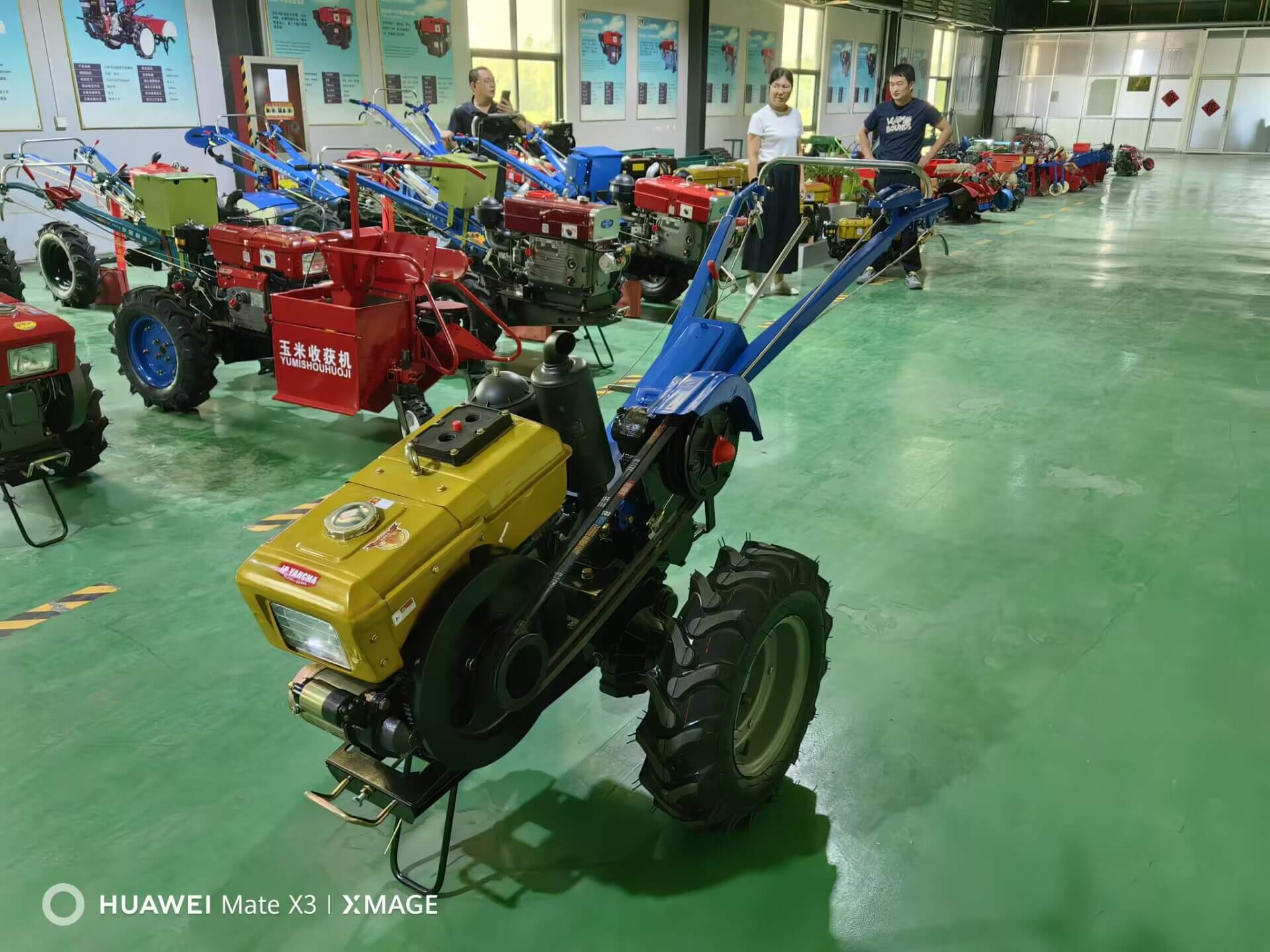 Changmei 16HP walking tractor (CM 151-6 Chassis+H16 Diesel Engine)